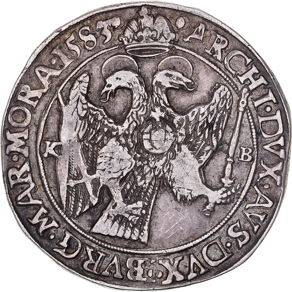 Hungary, Rudolf II, Thaler, 1583, Kremnitz, Silver, EF(40-45)