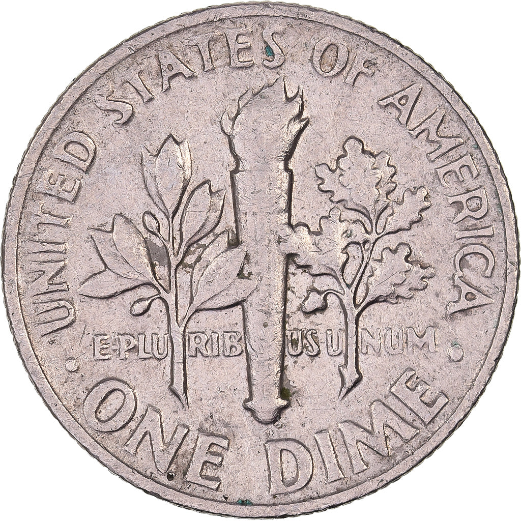 Vereinigte Staaten, Dime, Roosevelt, 1966, U.S. Mint, Copper-Nickel Clad Copper