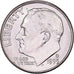 Estados Unidos da América, Dime, Roosevelt, 1995, U.S. Mint, Cobre Revestido a