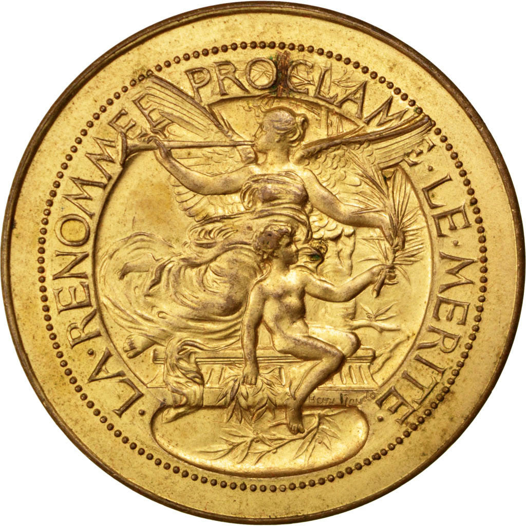 Frankreich, Medaille, French Third Republic, 1896, Bronze, SS+