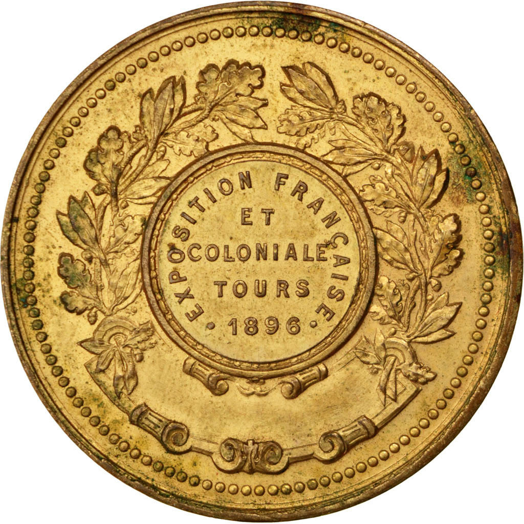 Frankreich, Medaille, French Third Republic, 1896, Bronze, SS+
