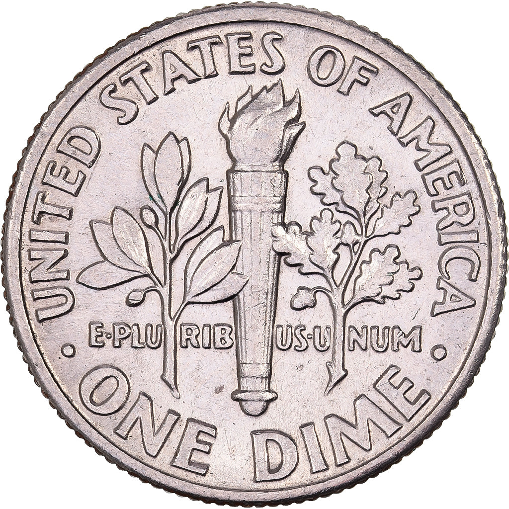 Vereinigte Staaten, Dime, Roosevelt, 1987, U.S. Mint, Copper-Nickel Clad Copper