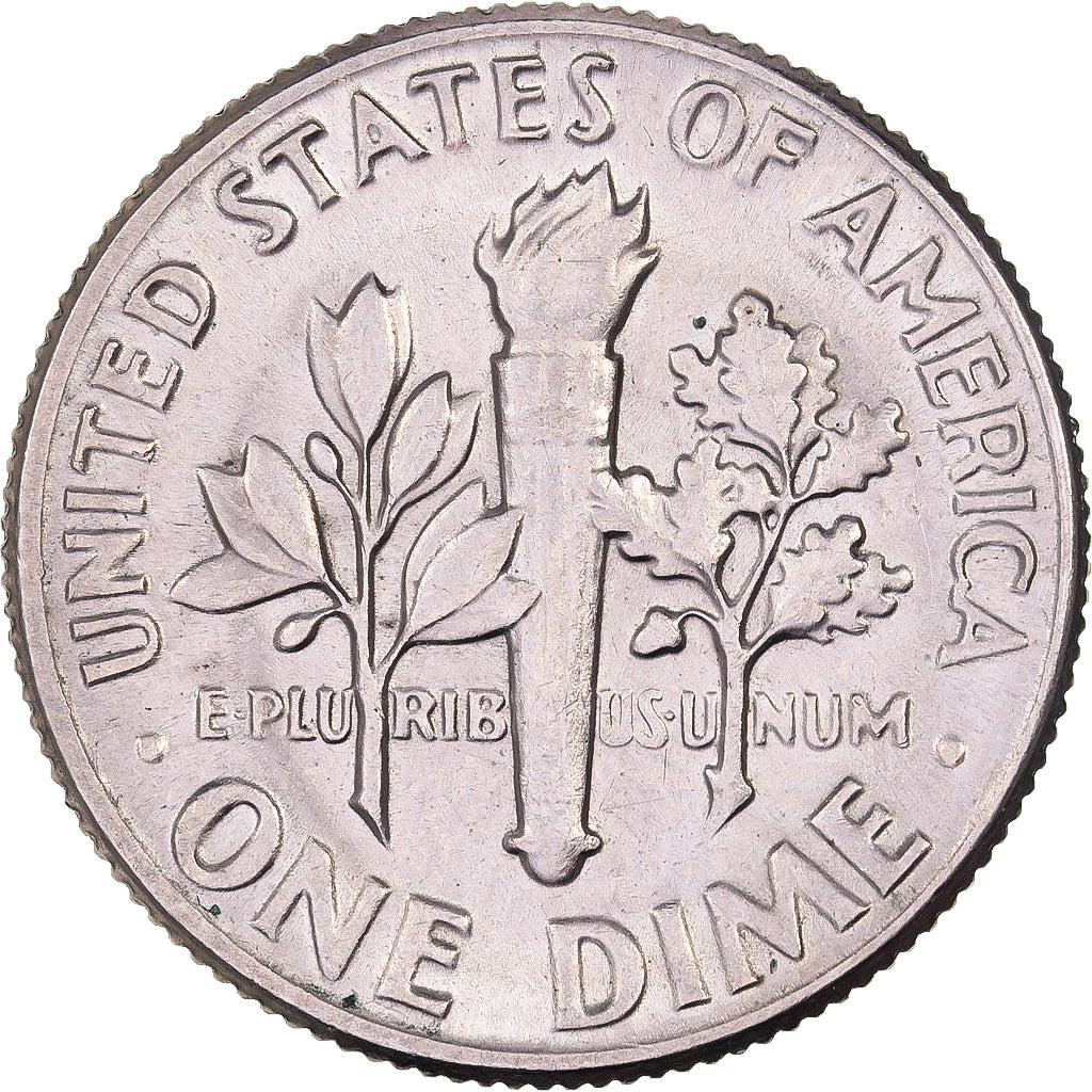Verenigde Staten, Dime, Roosevelt, 1975, U.S. Mint, Copper-Nickel Clad Copper