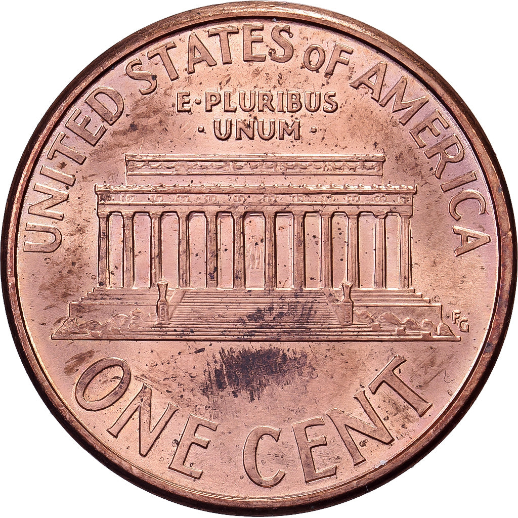 United States, Cent, Lincoln, 1995, U.S. Mint, Copper Plated Zinc, AU(50-53)