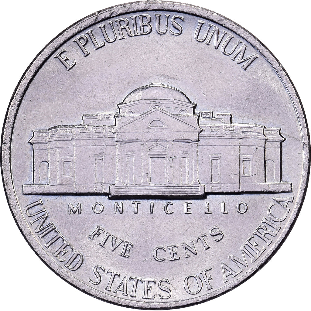 Verenigde Staten, 5 Cents, Jefferson, 1995, U.S. Mint, Cupro-nikkel, PR, KM:A192