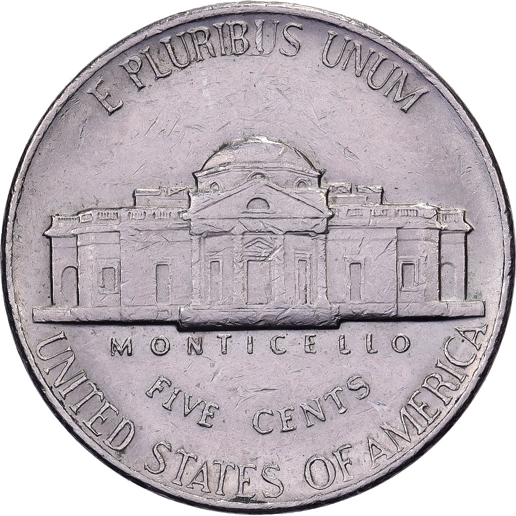 États-Unis, 5 Cents, Jefferson, 1983, U.S. Mint, Cupro-nickel, TTB+, KM:A192