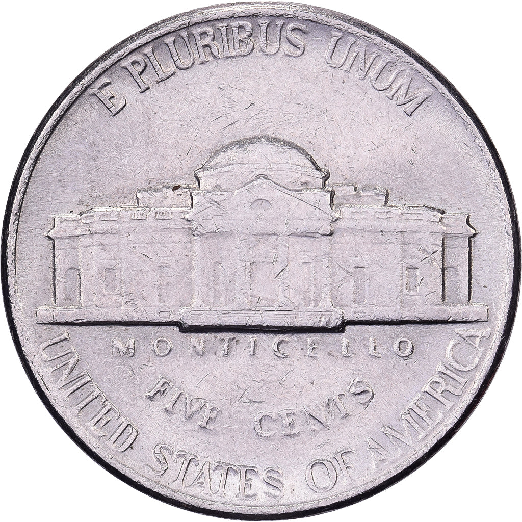 États-Unis, 5 Cents, Jefferson, 1997, U.S. Mint, Cupro-nickel, TTB+, KM:A192