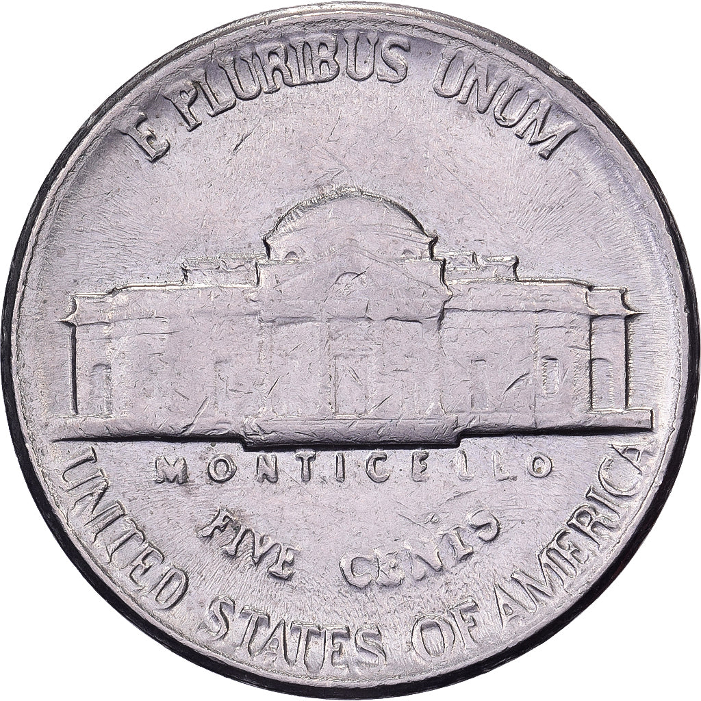 Estados Unidos, 5 Cents, Jefferson, 1985, U.S. Mint, Cobre - níquel, MBC+