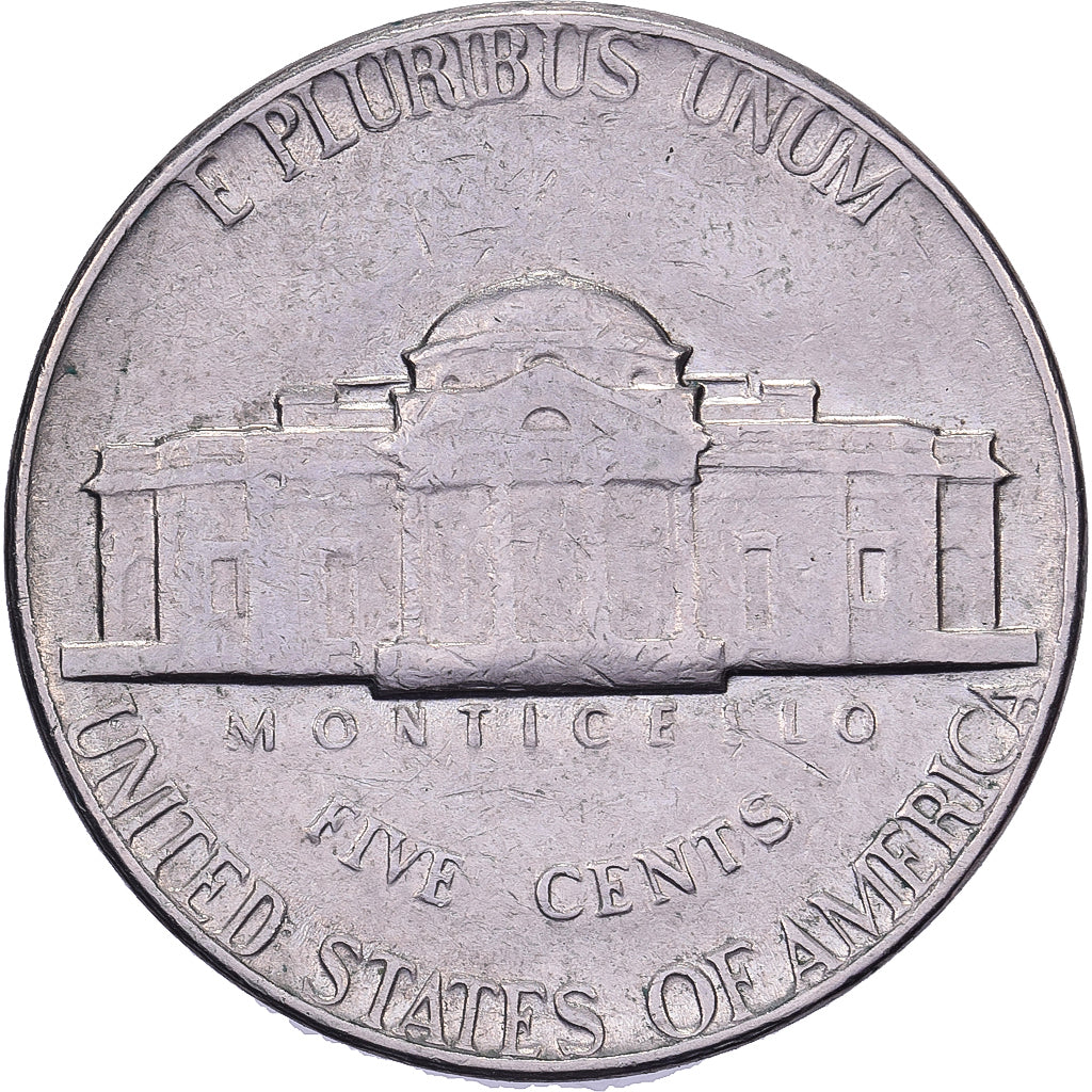 Verenigde Staten, 5 Cents, Jefferson, 1976, U.S. Mint, Cupro-nikkel, ZF, KM:A192