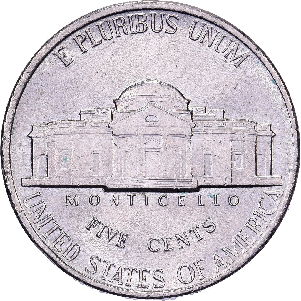 Estados Unidos, 5 Cents, Jefferson, 1993, U.S. Mint, Cobre - níquel, MBC