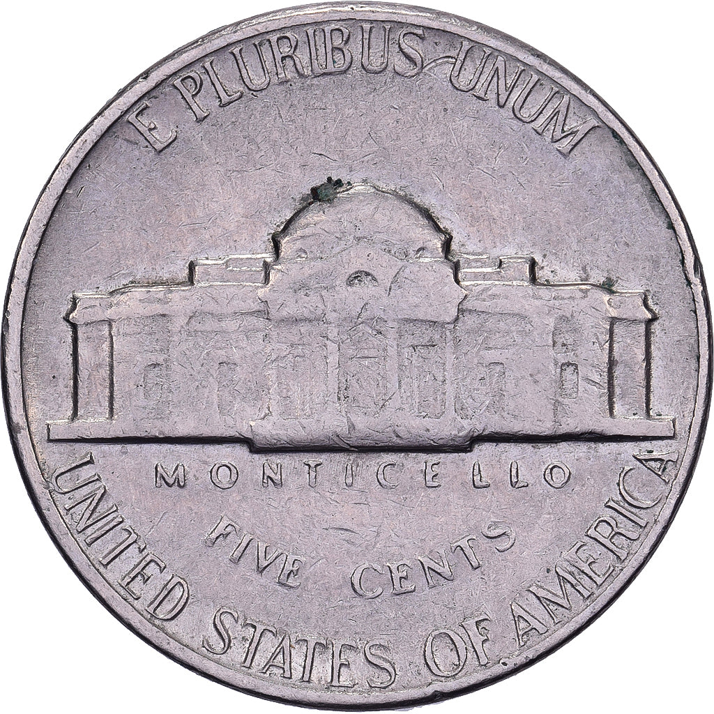 Estados Unidos, 5 Cents, Jefferson, 1970, U.S. Mint, Cobre - níquel, MBC