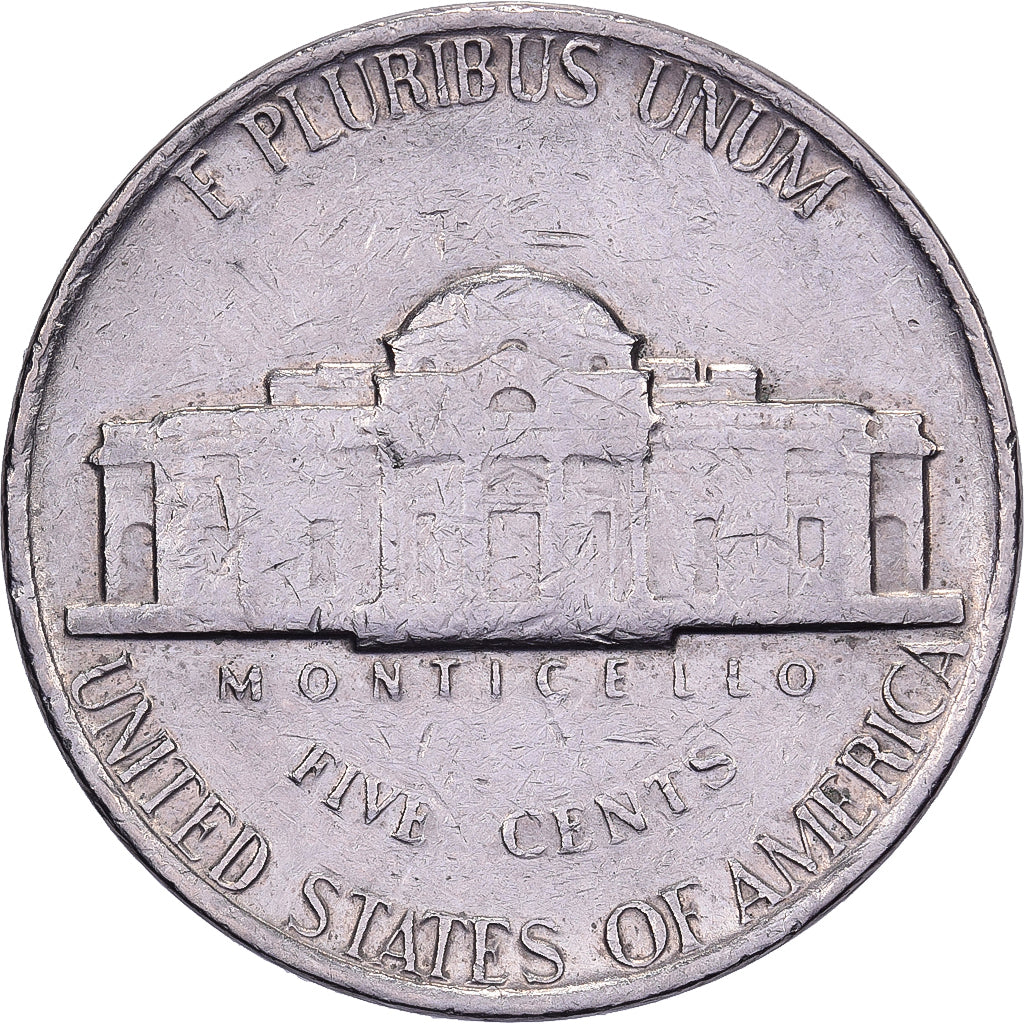 États-Unis, 5 Cents, Jefferson, 1981, U.S. Mint, Cupro-nickel, TTB, KM:A192