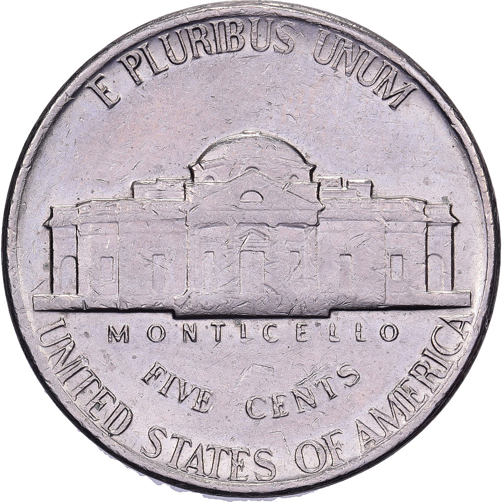 États-Unis, 5 Cents, Jefferson, 1980, U.S. Mint, Cupro-nickel, TTB, KM:A192