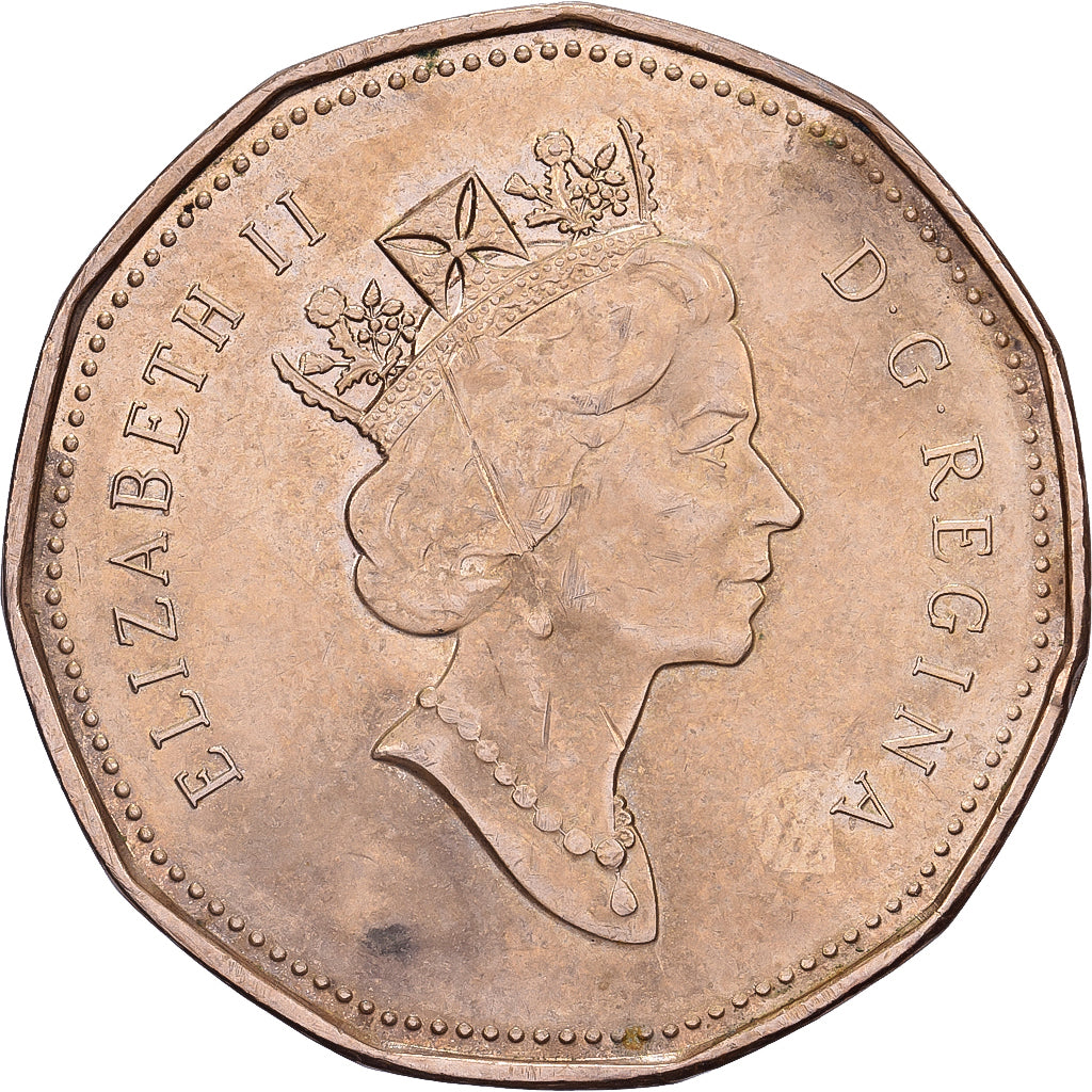 Canada, Elizabeth II, Dollar, 1994, Royal Canadian Mint, Nickel placcato
