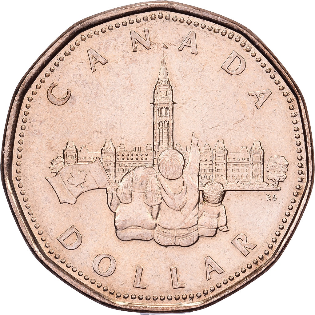 Canadá, Elizabeth II, Dollar, 1867-1992, Royal Canadian Mint, Dorado, EBC
