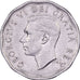 Canada, George VI, 5 Cents, 1950, Royal Canadian Mint, Nickel, SUP, KM:42