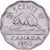 Canadá, George VI, 5 Cents, 1950, Royal Canadian Mint, Níquel, EBC, KM:42