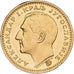 Iugoslavia, Alexander I, Dukat, 1931, Oro, SPL, KM:12.2