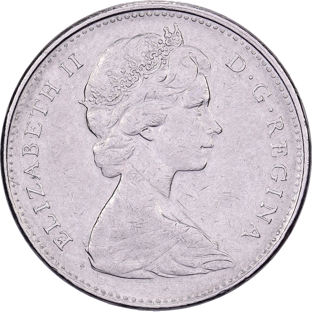 Kanada, Elizabeth II, 5 Cents, 1976, Royal Canadian Mint, Nickel, SS+, KM:60.1