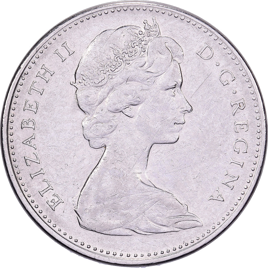 Kanada, Elizabeth II, 5 Cents, 1974, Royal Canadian Mint, Nickel, VZ, KM:60.1
