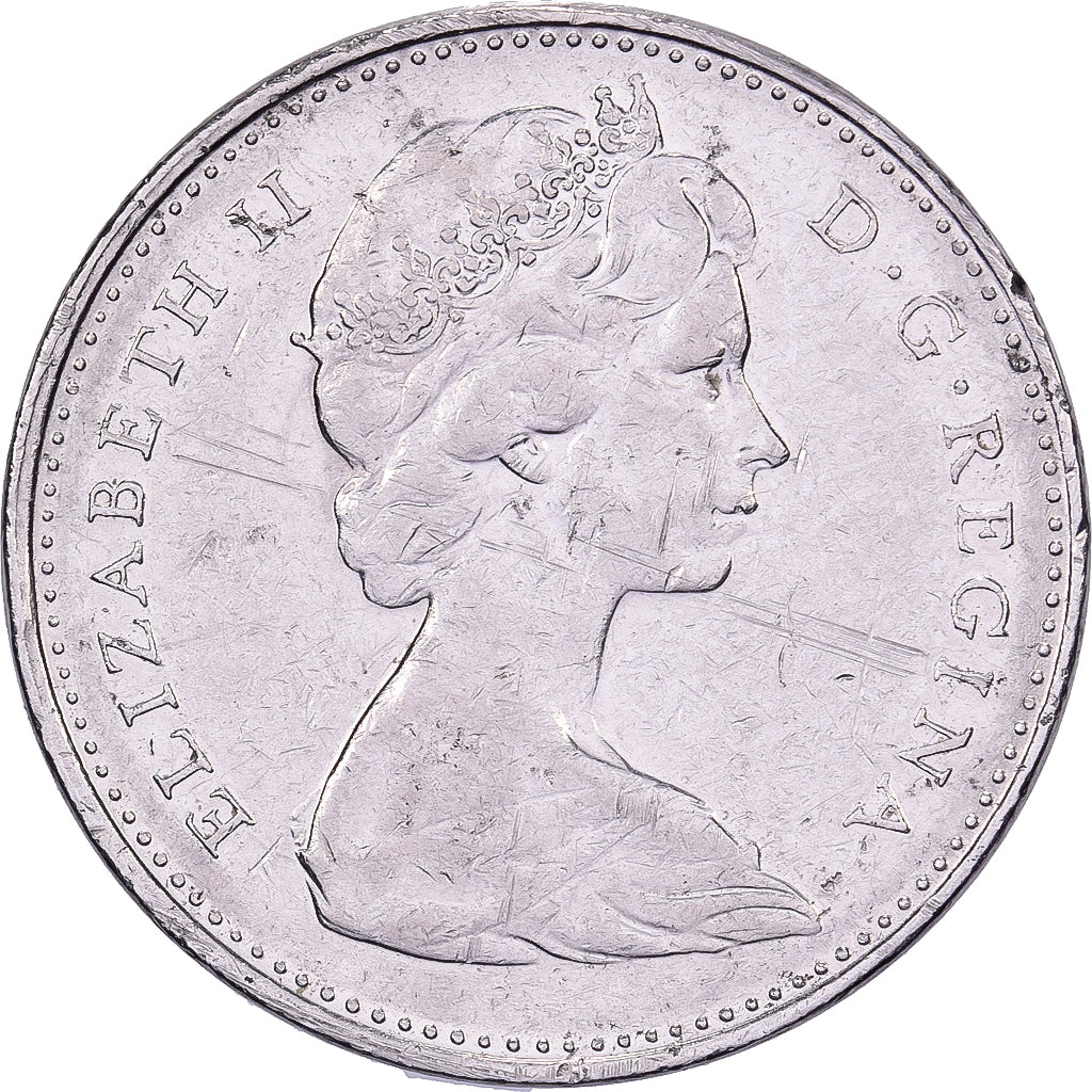 Kanada, Elizabeth II, 5 Cents, 1973, Royal Canadian Mint, Nickel, VZ, KM:60.1