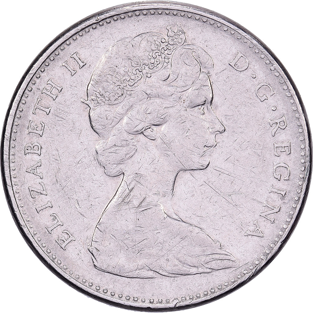 Canadá, Elizabeth II, 5 Cents, 1966, Royal Canadian Mint, Níquel, EBC, KM:60.1
