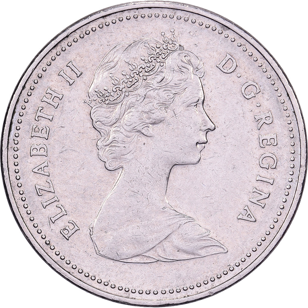 Kanada, Elizabeth II, 5 Cents, 1982, Royal Canadian Mint, Kupfer-Nickel, VZ