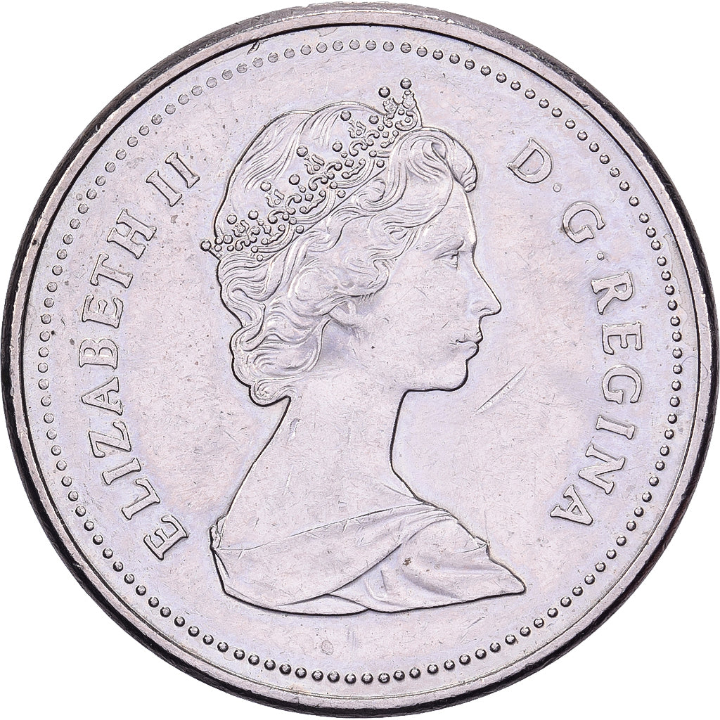 Canada, Elizabeth II, 5 Cents, 1989, Royal Canadian Mint, Copper-nickel