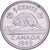 Kanada, Elizabeth II, 5 Cents, 1989, Royal Canadian Mint, Kupfer-Nickel, VZ