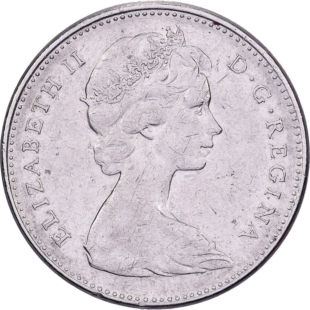 Canadá, Elizabeth II, 5 Cents, 1968, Royal Canadian Mint, Níquel, EBC, KM:60.1