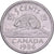 Canadá, Elizabeth II, 5 Cents, 1986, Royal Canadian Mint, Cobre - níquel, EBC