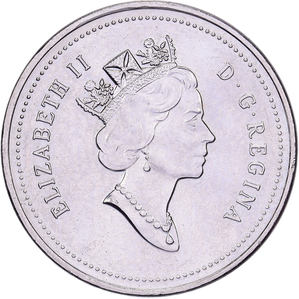 Canadá, Elizabeth II, 5 Cents, 1995, Royal Canadian Mint, Cobre - níquel, EBC