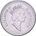 Canadá, Elizabeth II, 5 Cents, 1990, Royal Canadian Mint, Cobre - níquel, EBC