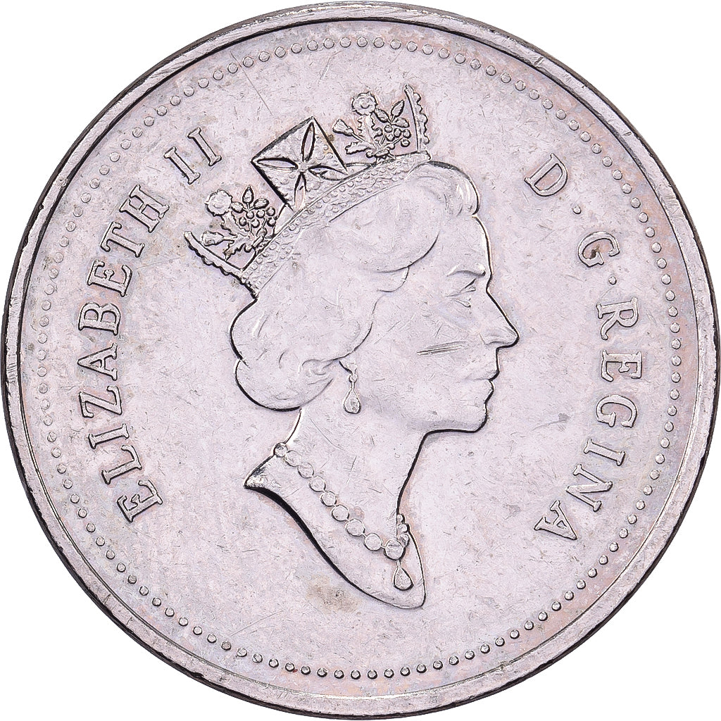 Kanada, Elizabeth II, 5 Cents, 1998, Royal Canadian Mint, Kupfer-Nickel, VZ