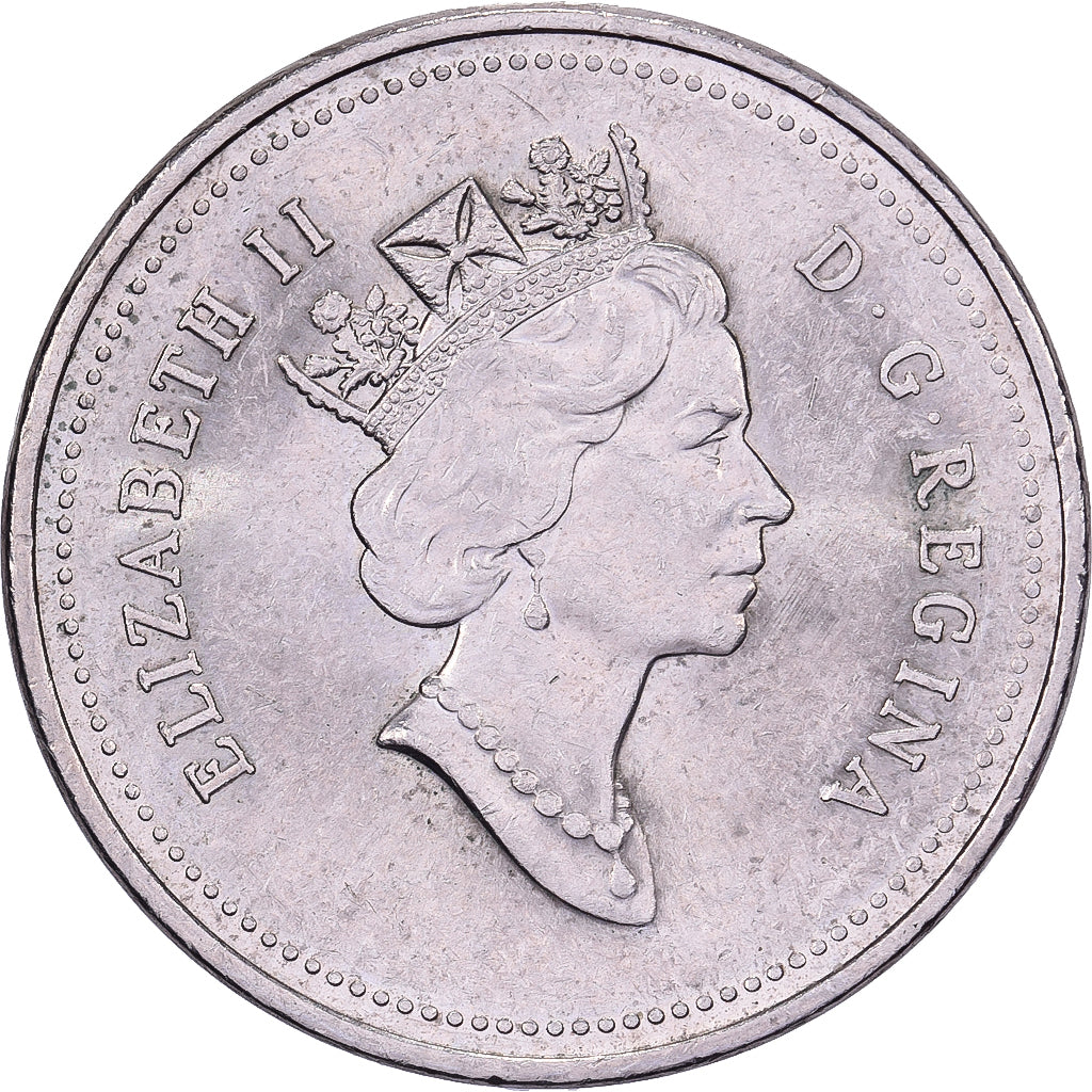 Canadá, Elizabeth II, 5 Cents, 1991, Royal Canadian Mint, Cobre - níquel, EBC