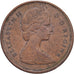 Canadá, Elizabeth II, Cent, 1971, Royal Canadian Mint, Bronce, MBC, KM:59.1