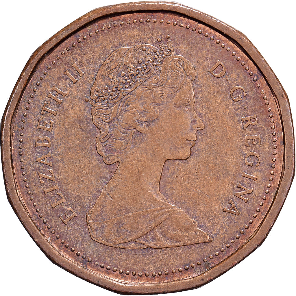 Canadá, Elizabeth II, Cent, 1986, Royal Canadian Mint, Bronce, MBC, KM:132