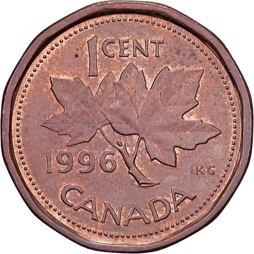 Canada, Elizabeth II, Cent, 1996, Royal Canadian Mint, Bronze, AU(50-53), KM:181