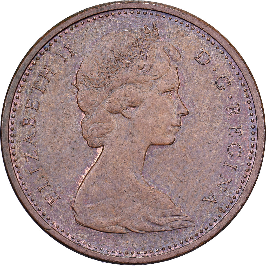 Canada, Elizabeth II, Cent, 1977, Royal Canadian Mint, Bronzen, ZF, KM:59.1