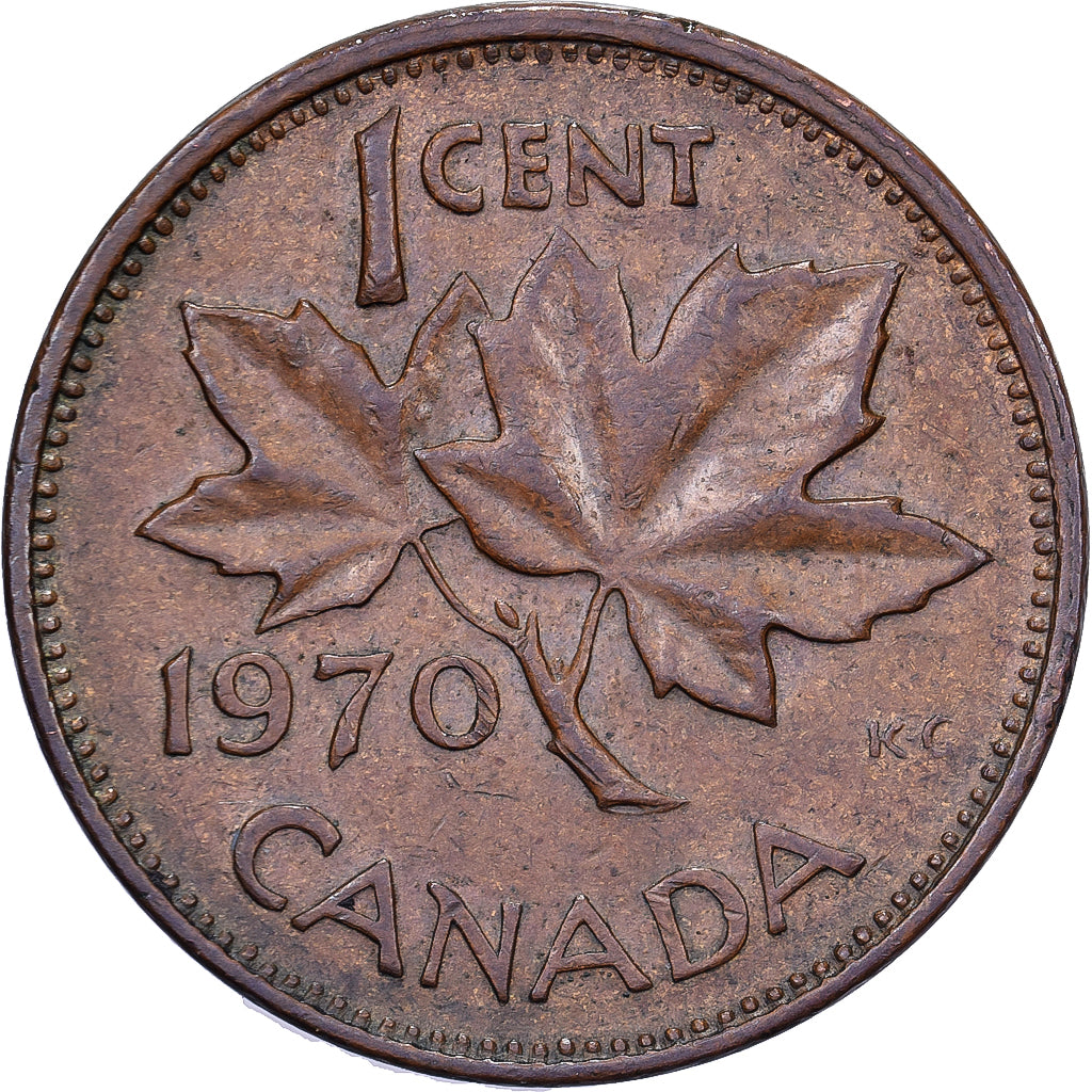 Kanada, Elizabeth II, Cent, 1970, Royal Canadian Mint, Bronze, SS, KM:59.1