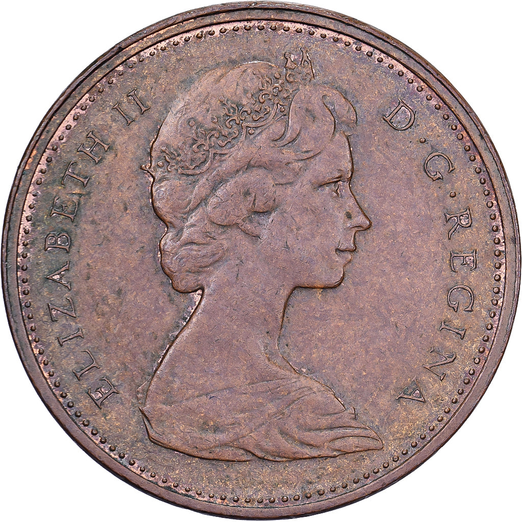 Canada, Elizabeth II, Cent, 1976, Royal Canadian Mint, Bronzen, ZF, KM:59.1