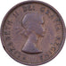 Canadá, Elizabeth II, Cent, 1953, Royal Canadian Mint, Bronze, EF(40-45), KM:49