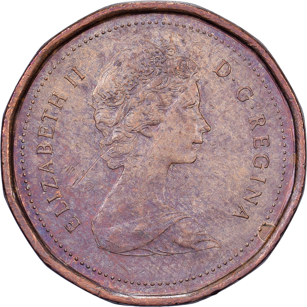 Canadá, Elizabeth II, Cent, 1982, Royal Canadian Mint, Bronce, MBC, KM:132
