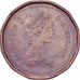 Canadá, Elizabeth II, Cent, 1982, Royal Canadian Mint, Bronce, MBC, KM:132