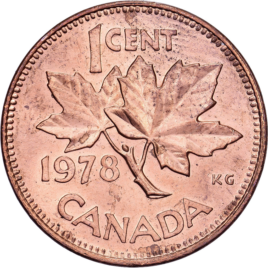 Canadá, Elizabeth II, Cent, 1978, Royal Canadian Mint, Bronze, AU(55-58)