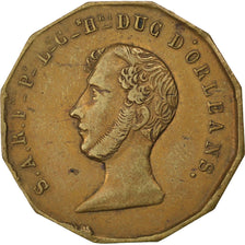 France, Medal, Louis Philippe I, 1842, Copper, AU(50-53)