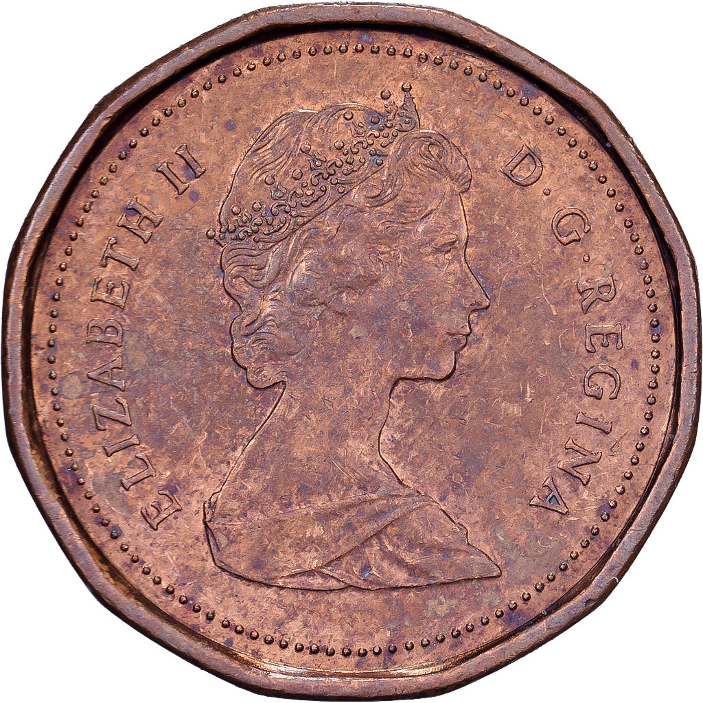Canadá, Elizabeth II, Cent, 1989, Royal Canadian Mint, Bronce, MBC, KM:132