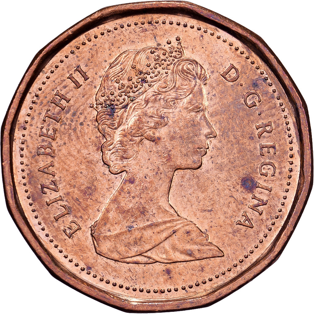 Canada, Elizabeth II, Cent, 1989, Royal Canadian Mint, Bronzo, BB+, KM:132