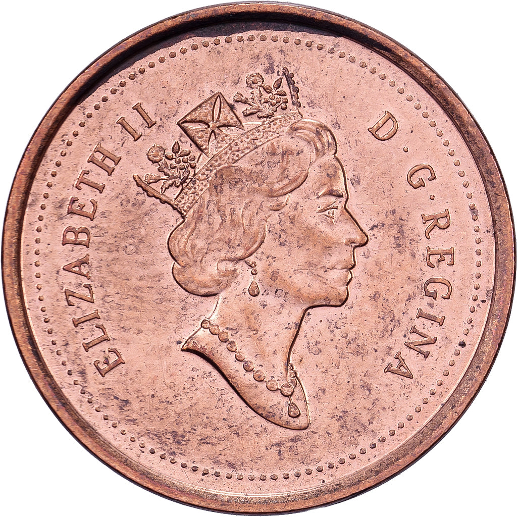 Canada, Elizabeth II, Cent, 1997, Royal Canadian Mint, Copper Plated Steel