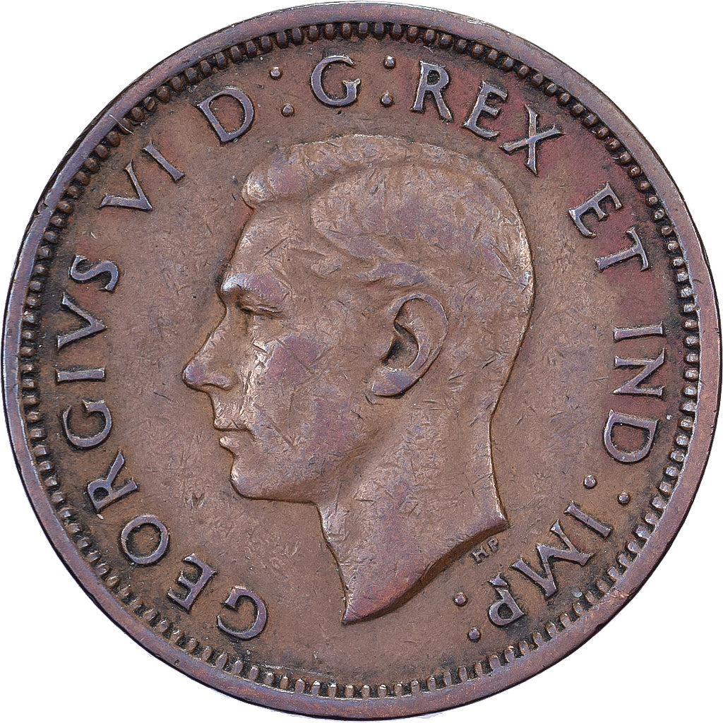 Canadá, George VI, Cent, 1938, Royal Canadian Mint, Bronze, EF(40-45), KM:32